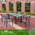 Nice Design Good Perform Outdoor Alum Tables And Chairs for Restaurant